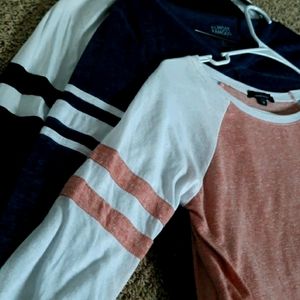 3 long sleeve shirts!